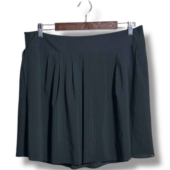 A New Day NWT XL Ebony Fully Lined High Wide Waistband Fit and Flare Mini Skirt - Picture 10 of 15